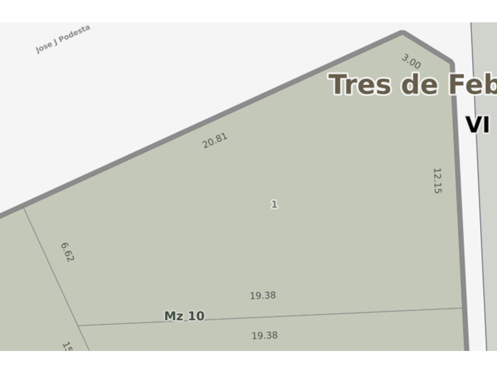 Lote 218m con casa a reciclar